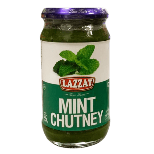 Lazzat Mint Chutney 340g | Ideal Indiska LIVS