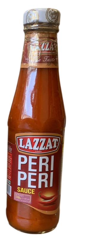 Lazzat Peri Peri Sauce 330g | Ideal Indiska LIVS