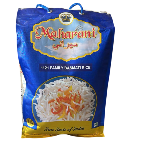 Maharani Basmati Rice 5kg - Premium Long Grain & Aromatic | Ideal Indiska LIVS