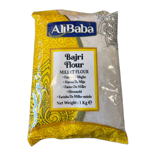 Alibaba Bajri Flour 1 Kg - Pearl Millet Flour (Bajra Atta) | Ideal Indiska LIVS