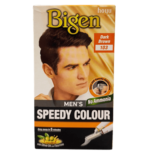Bigen Men's Hair Color Dark Brown | Ideal Indiska LIVS