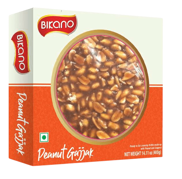 Bikano Peanut Gajak (Moongphali Chikki) 400g