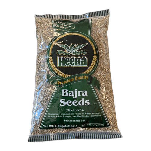 Heera Bajra Seeds 1.5 Kg - Pearl Millet Whole Grain | Ideal Indiska LIVS