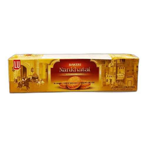 LU Bakeri Nankhatai Biscuits 82g - Classic Pakistani Cardamom Shortbread Cookies | Ideal Indiska LIVS