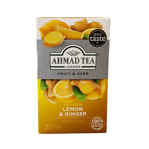 Ahmad Ingefära & Citron Te 20p