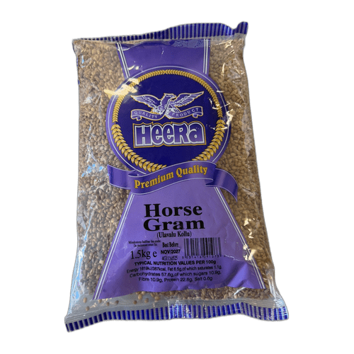 Heera Horse Gram 1.5kg - Kulthi Dal (Whole) | Ideal Indiska LIVS