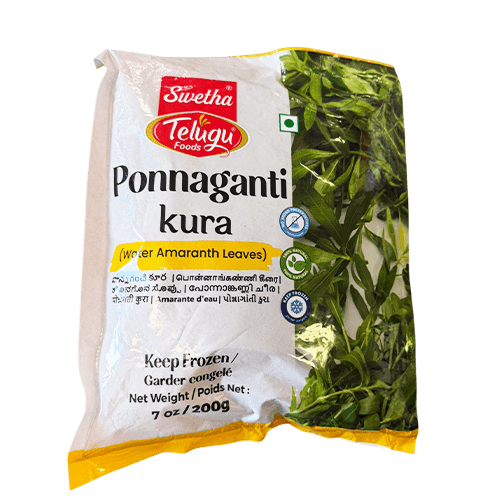 Swetha Telugu Foods Ponnaganti Kura 200g - Dried Dwarf Copperleaf Greens