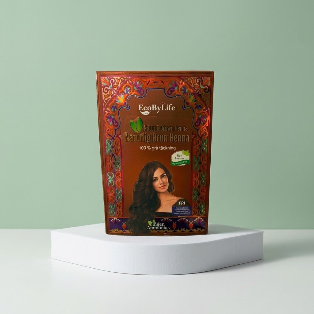 ECO BYLIFE NATURLIG BRUN HENNE | Ideal Indiska LIVS
