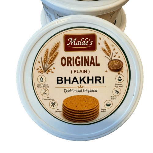 Malde's Original Bhakhri 200g – Traditional Gujarati Crispy Flatbread | Ideal Indiska Livs | Ideal Indiska LIVS