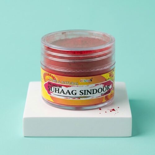 Premium Sindoor (Red Vermilion Powder) 50g