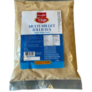 Swetha-Telugu Foods Multi Millet Idli Rava 500g - For Healthy Idli