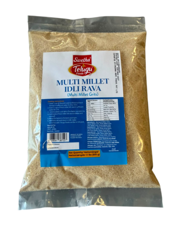 Swetha-Telugu Foods Multi Millet Idli Rava 500g - For Healthy Idli