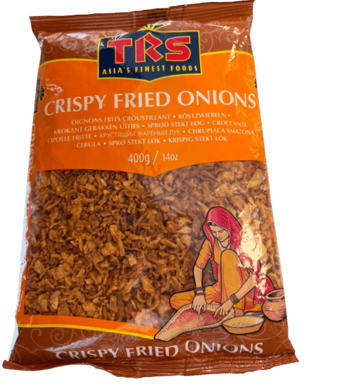 TRS Fried Onions (Crispy Birista) 400g - For Biryani Garnish | Ideal Indiska LIVS