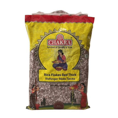 Chakra Red Poha Thick 1 Kg | Ideal Indiska LIVS