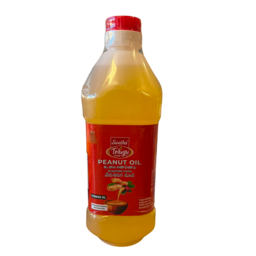 Swetha Telugu Foods Peanut Oil 1 Litre | Ideal Indiska LIVS