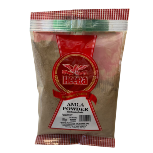 Heera Amla Powder 100g - Dried Indian Gooseberry Powder | Ideal Indiska LIVS