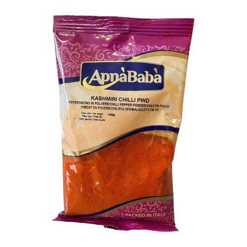 ApnaBaba Kashmiri Chilli Powder 100g - Mild Lal Mirch | Ideal Indiska LIVS