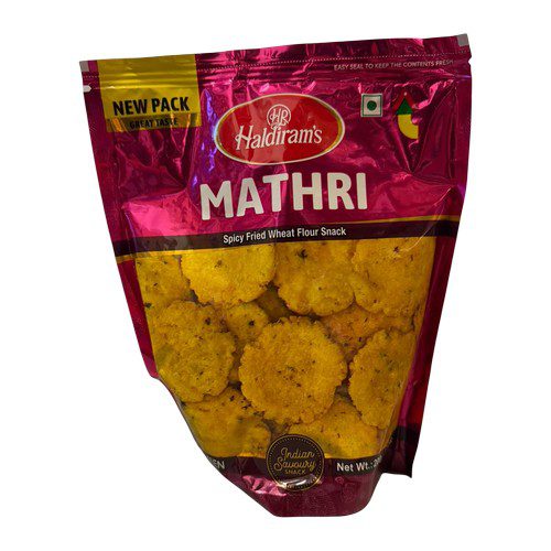 Haldiram's Mathri 200g - Crispy Fried Wheat Namkeen | Ideal Indiska LIVS