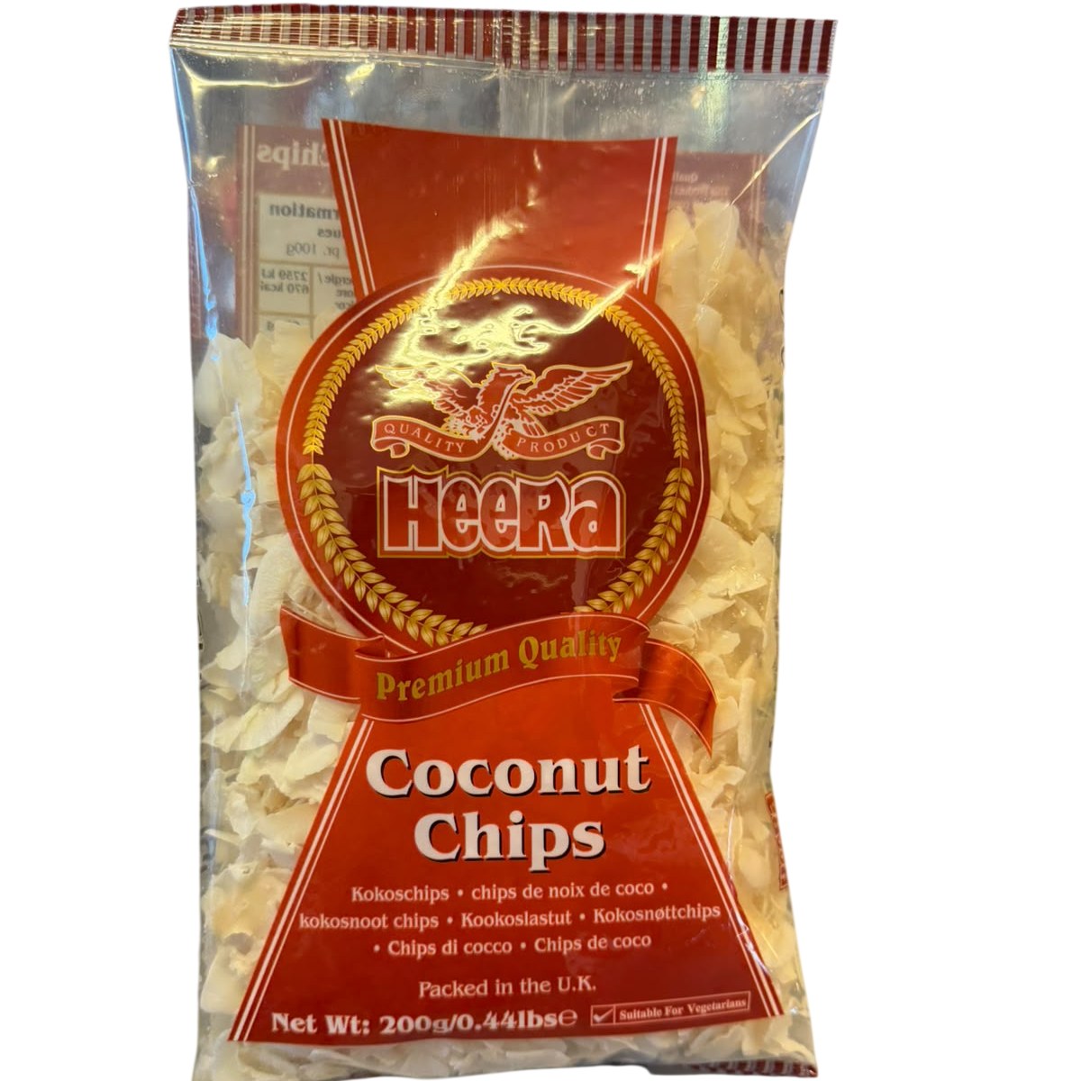 Heera Cocunut chips 200g | Ideal Indiska LIVS
