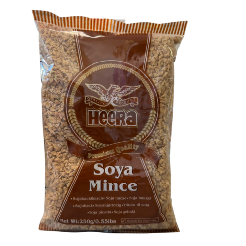 Heera Soya Mince 250g - Dried Soya Keema Meat Alternative