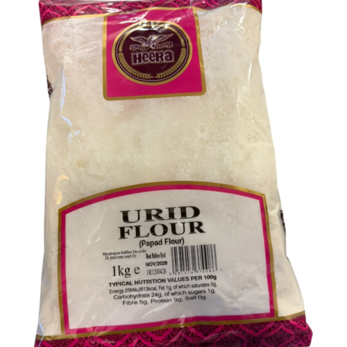 Heera Urid Flour 1kg - Urad Dal Flour for Papad, Vada & Dosa | Ideal Indiska LIVS