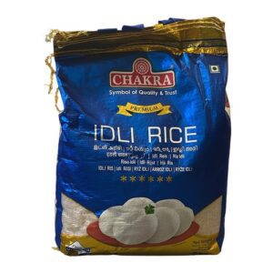 Chakra Idli Rice 5kg - Premium Rice for Soft South Indian Idlis