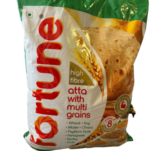 FORTUNE Multigrains ATTA 5 Kgs | Ideal Indiska LIVS